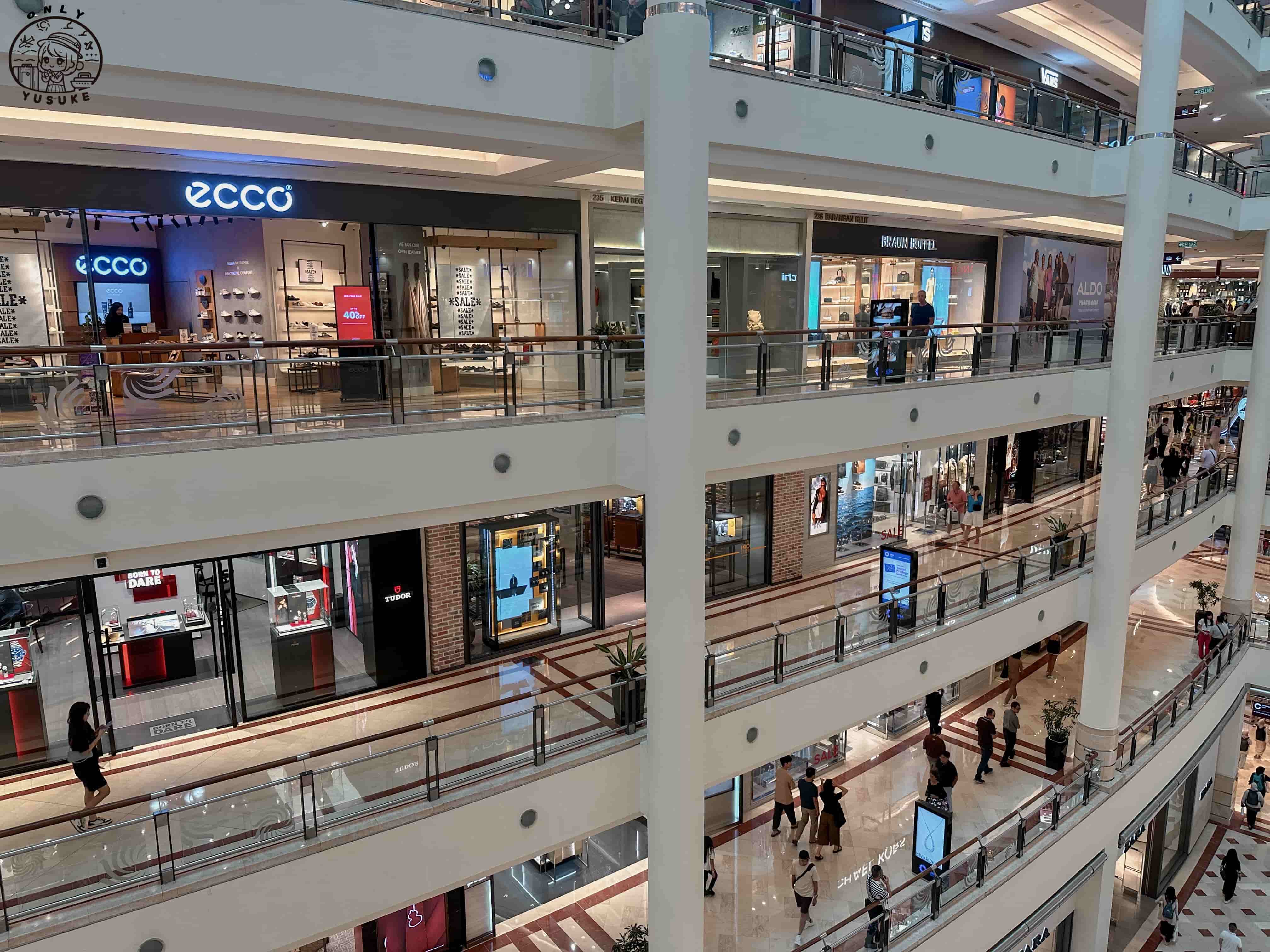 Suria KLCC 城中城陽光廣場介紹