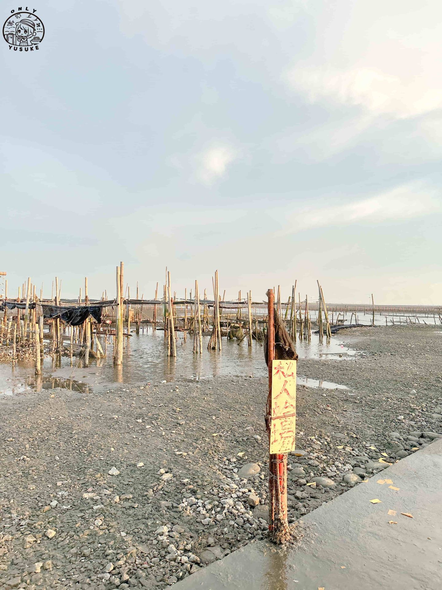 王功ㄚ瑋觀光採蚵車